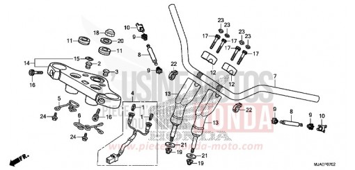 ROHRGRIFF (VT750C2S) VT750C2SE de 2014